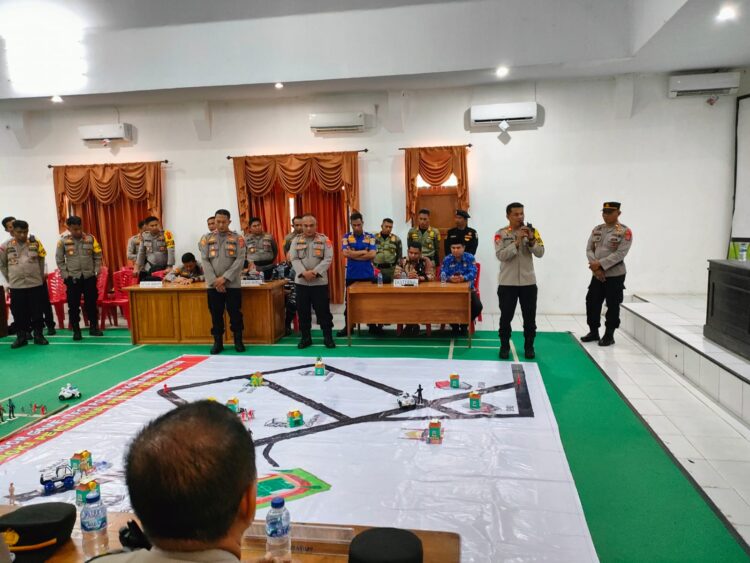 Polres Konsel saat gelar pelatihan TFG