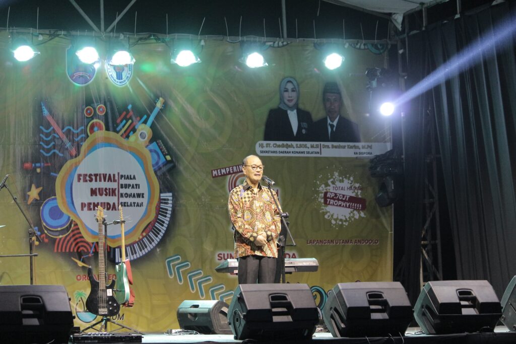 Pemda Konsel Sukses Gelar Festival Musik Piala Bupati Sultrack Com