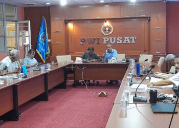 Rapat persiapan HPN 2024 di Kantor PWI Pusat