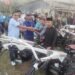 Armal saat menyerahkan bantuan hand traktor