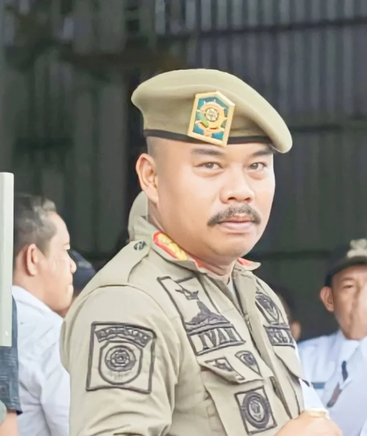 Kepala Satpol PP Konsel, Ivan Ardiansyah Togala