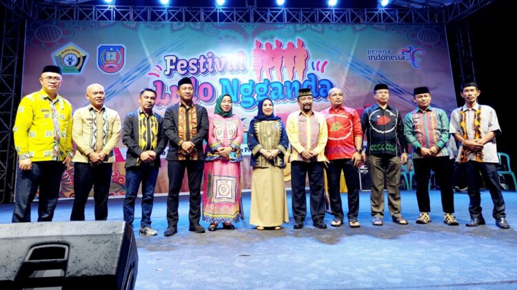 Pembukaan event Festival Lulo Ngganda di Desa Benua