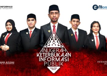 Pamflet kegiatan award KI Sultra