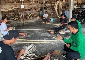 Pelaku Kriya Konsel saat Studi Tiru di Kabupaten Bantul