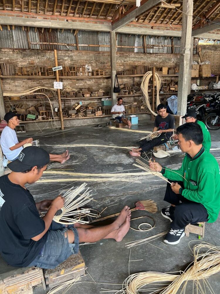 Pelaku Kriya Konsel saat Studi Tiru di Kabupaten Bantul