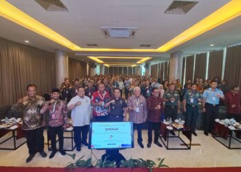 Kejati Sultra saat menggelar seminar Hakordia Tahun 2023