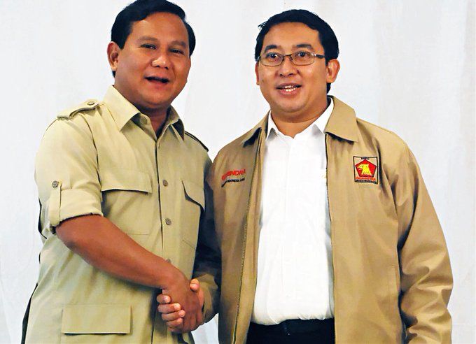 Prabowo Subianto dan Fadli Zon