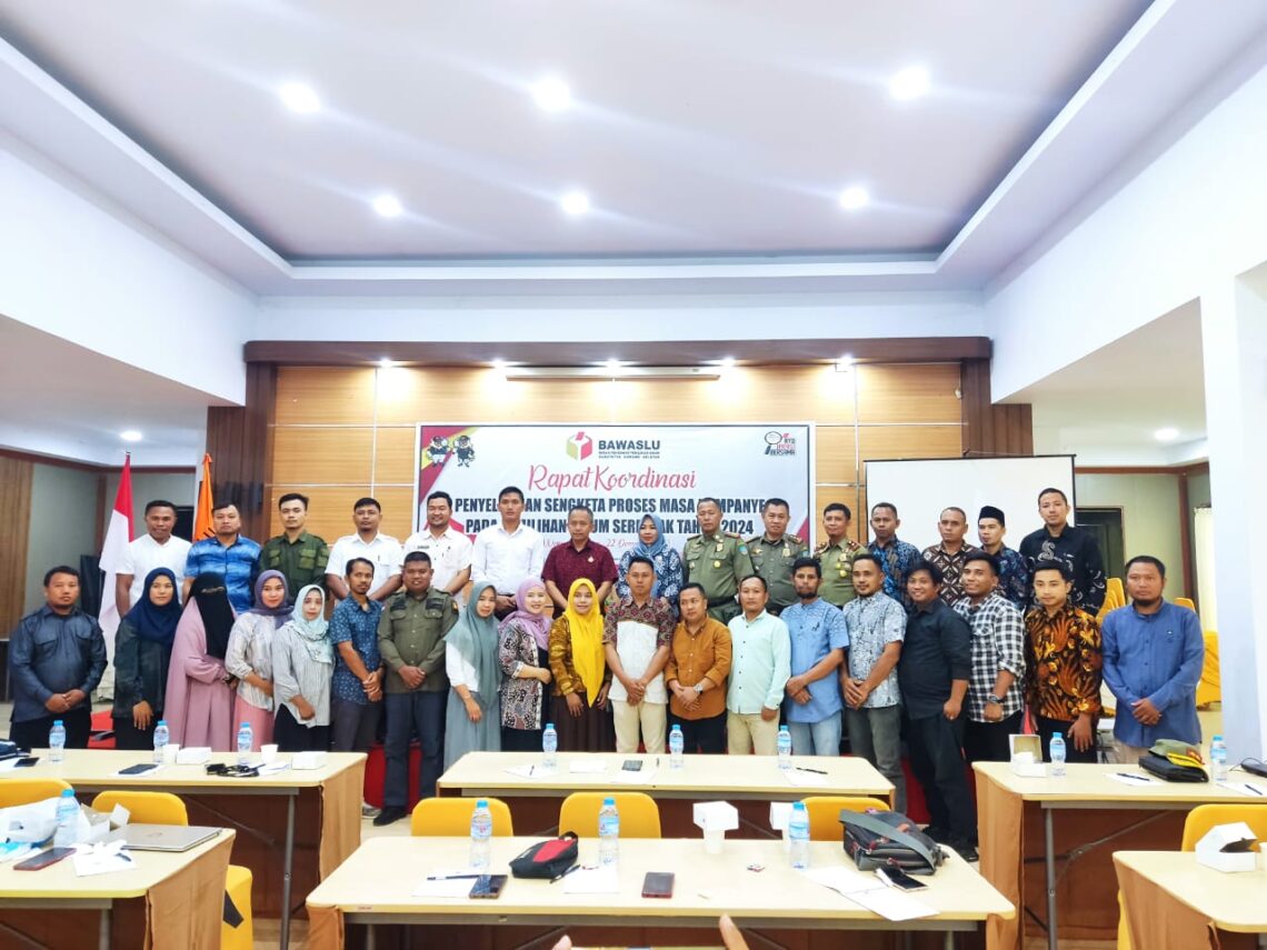 Panwaslu Kecamatan Diedukasi Terkait Penyelesaian Sengketa Proses Kampanye