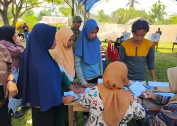 Simulasi pemungutan penghitungan dan rekapitulasi hasil penghitungan suara di Kecamatan Palangga