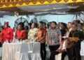 Momen perayaan Natal Kastor Kendari