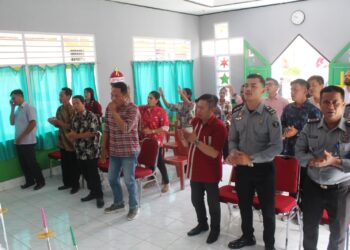 Momen peraayan Natal pegawai dan WBP di Gereja Batesda Rutan Unaaha