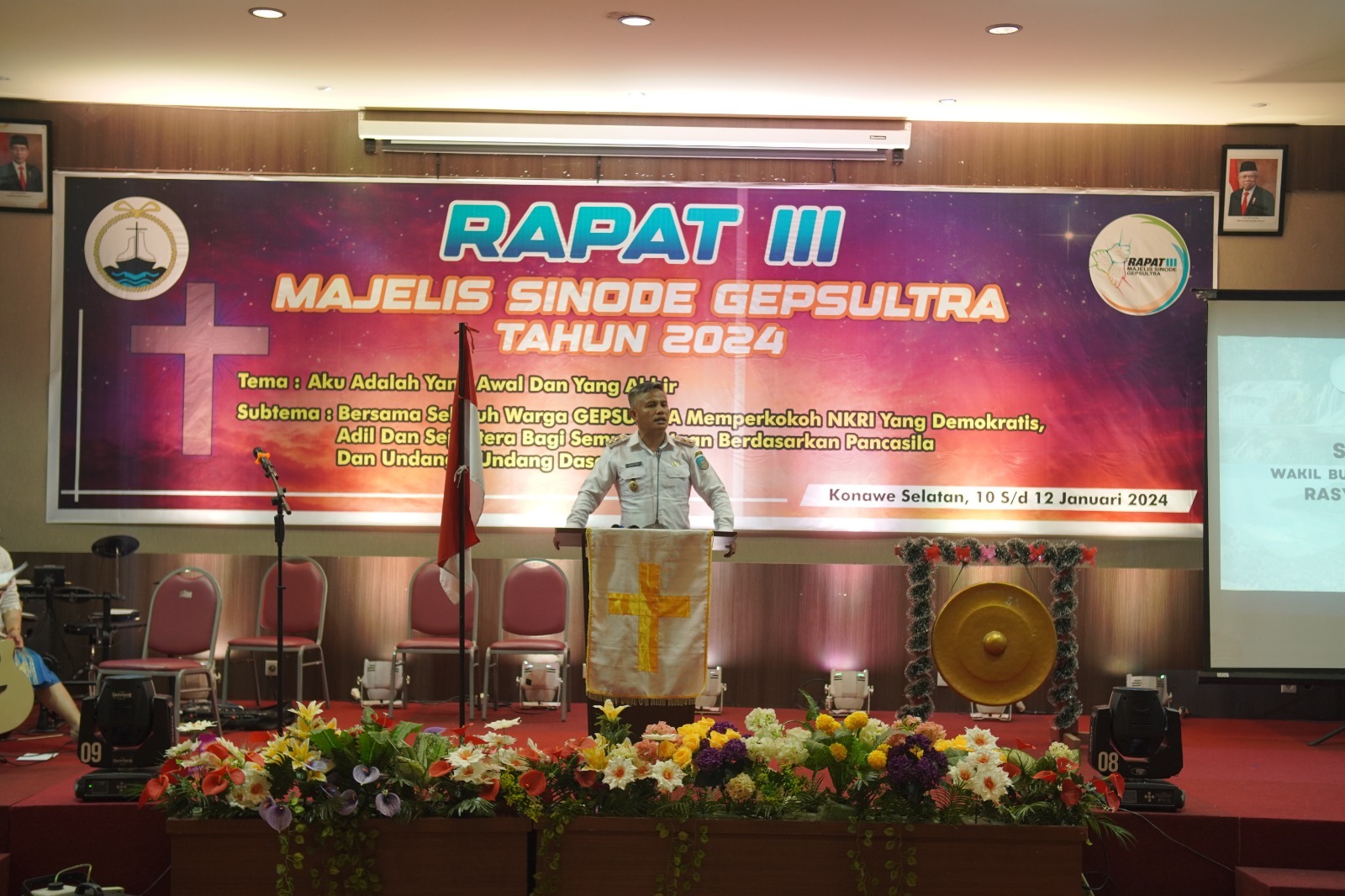 Wabup Konsel Buka Rapat Lll Majelis Gep Sinode Sultra - Sultrack.com