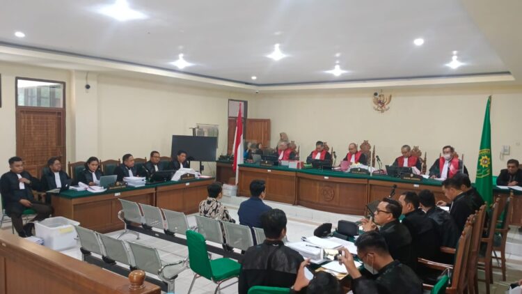 Sidang Tipikor PT Antam Blok Mandiodo Konut, di PN Tipikor Kendari