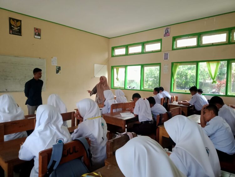 Suasana proses pembelajaran di SMAN 2 Kendari