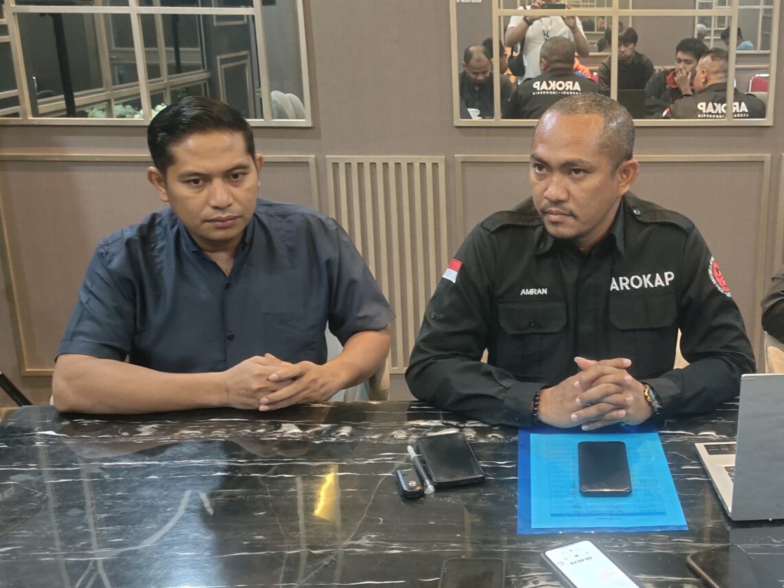 AROKAP Kendari Tolak Kenaikan Pajak 40 Persen, Beratkan Usaha Hiburan 10 Ketua AROKAP Kendari, Amran (Kanan)