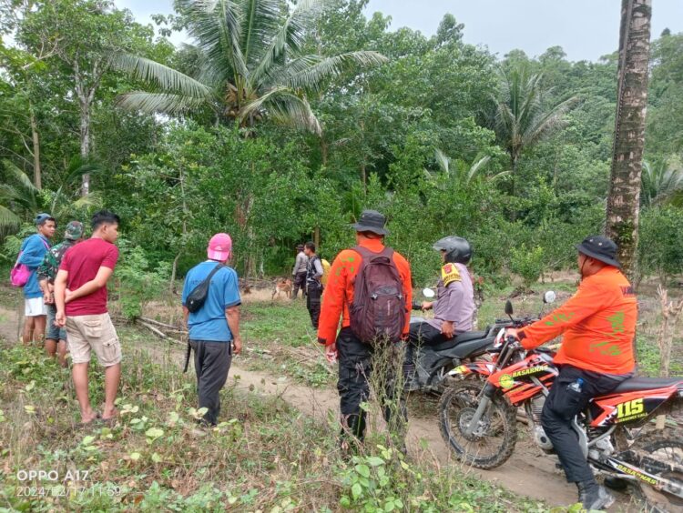 Ops SAR terhadap warga Moramo yang dilaporkan hilang di hutan