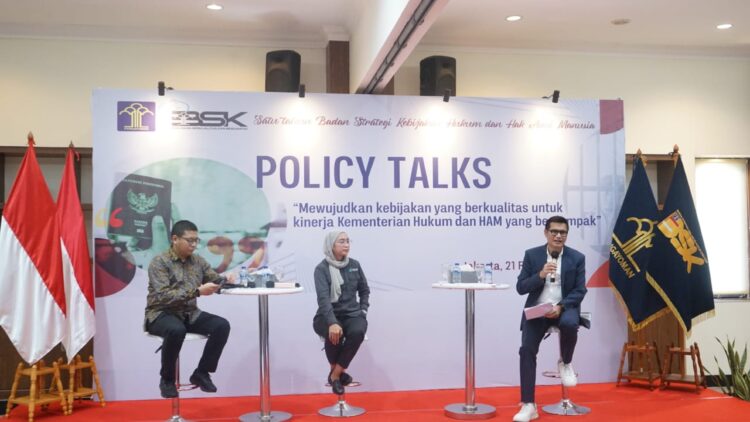 Kegiatan BSK Policy Talk dalam rangka peringatan Hari Bhakti BSK Kumham