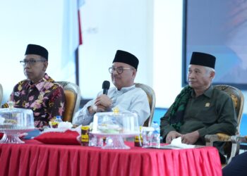 Bupati Konsel, H. Surunuddin Dangga saat memimpin rapat persiapan MTQ ke-XVIII Tahun 2024