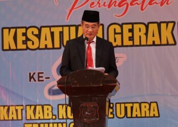 Wabup Konut Abuhaera saat membuka kegiatan