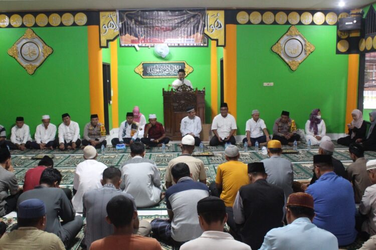 Kanwil Kemenkuham Sultra saat Safari Ramadhan di Rutan Unaaha