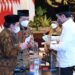 Presiden Jokowi saat zakat melalui Baznas (Sekretariat Presiden)