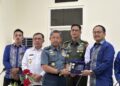 Ketua Tim KKDN, Laksda TNI Arsyad Abdullah, SE.,MAP saat mengunjungi DPMPTSP belum lama ini.