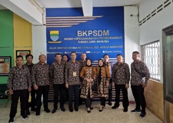 BKPSDM Konsel saat Studi Banding di Pemkot Bandung