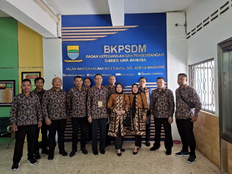 BKPSDM Konsel saat Studi Banding di Pemkot Bandung