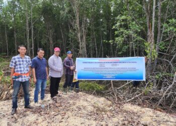 Objek lahan seluas 11 hektare yang merupakan milik 7 warga Desa Landipo