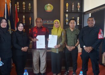 Rutan Unaaha usai penandatanganan MoU dengan Puskesmas Tongauna