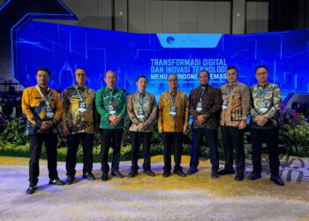 Pemda Konsel saat mengikuti Forum Smart City Nasional di Bali