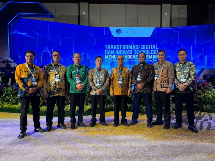 Pemda Konsel saat mengikuti Forum Smart City Nasional di Bali