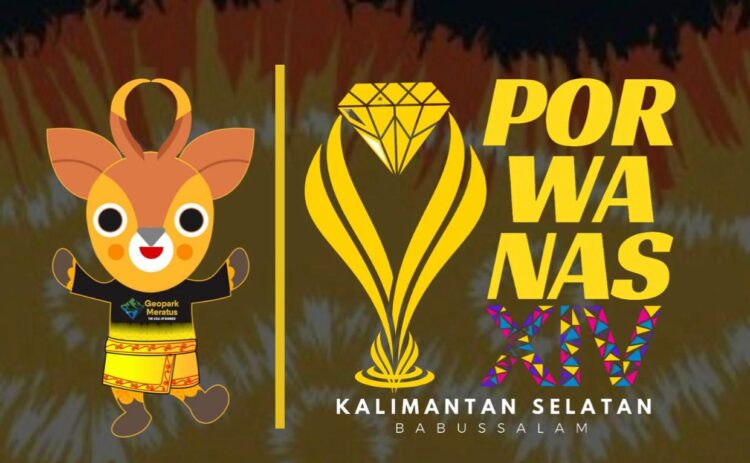 Logo dan Maskot Porwanas Kalsel