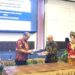 Penandatanganan kerjasama PT Perumda Utama Sultra dengan Project Director PT Medco Infrastruktur Indonesia di salah satu Hotel Kendari