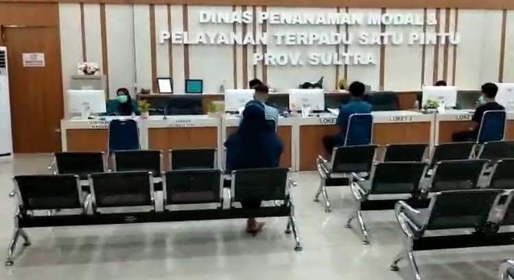 Pelayanan DPMPTSP Sultra