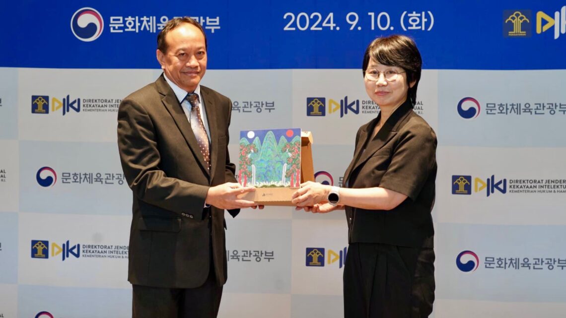 Indonesia dan Korsel Kolaborasi Perkuat Pelindungan Hak Cipta di Kedua Negara 10 Kedua negara usai menandatangani MSP di Seoul