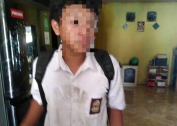 Siswa Madrasah Aliyah Hubbul Watan Abdul Rajab