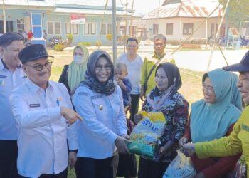 Pemkab Konsel saat gelar GPM Serentak di Kecamatan Benua