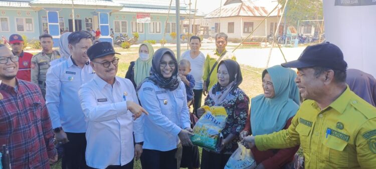 Pemkab Konsel saat gelar GPM Serentak di Kecamatan Benua