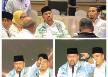 Paslon Bupati dan Wakil Bupati Batubara nomor urut 2, Baharuddin Siagian-Syafrizal