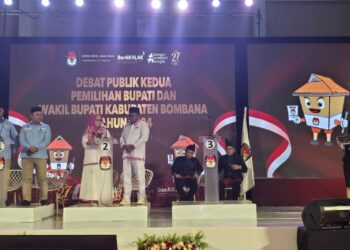 Debat publik kedua Pemilihan Bupati dan Wakil Bupati Bombana