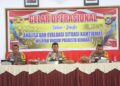 Kapolresta Kendari memimpin kegiatan GO Bulanan