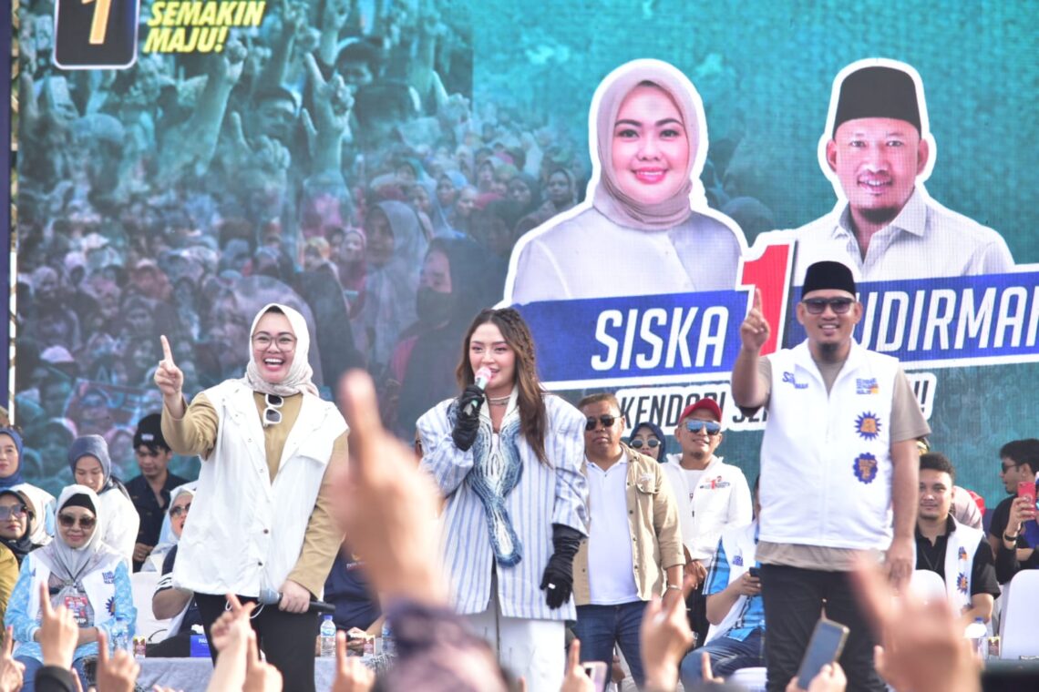 Kampanye terbatas Siska-Sudirman di Kecamatan Puwatu