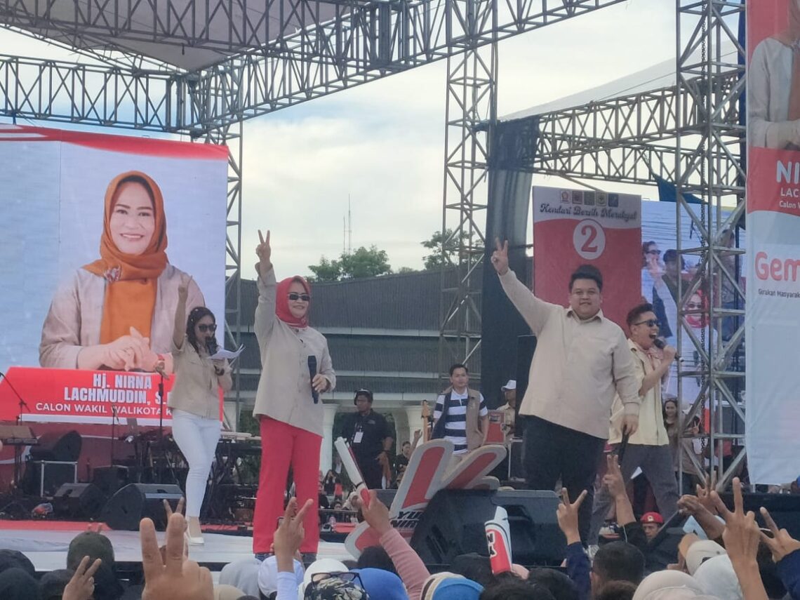 Kampanye akbar Yudhi-Nirna sukses diselenggarakan di Pelataran Eks MTQ