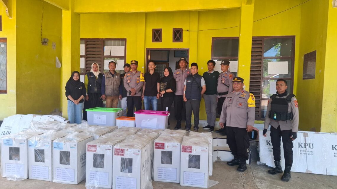 Polresta Kendari mengawasi pendistribusian logistik Pilkada
