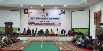 Doa bersama lintas agama menuju Pilkada damai 2024