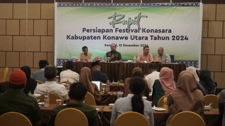 Bupati Ruksamin pimpin rapat persiapan Festival Konasara