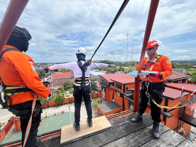 Tes fobia ketinggian CPNS KPP Kendari