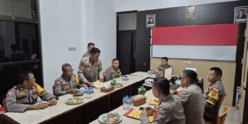 Tim Wasops mengunjungi Polresta Kendari terkait Operasi Lilin Anoa 2024