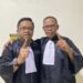 Tim kuasa hukum Beramal, Andri Alman Assigaf, SH dan Gunawan Wibisono, SH